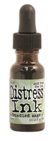 Uzupełniacz do poduszki z tuszem Distress Reinker - Bundled Sage 14 ml