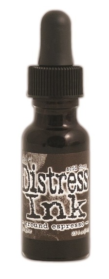 Uzupełniacz do poduszki z tuszem Distress Reinker - Ground Espresso 14 ml