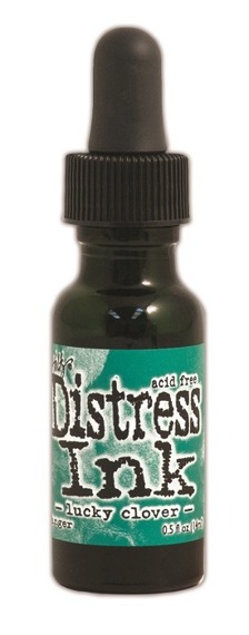 Uzupełniacz do poduszki z tuszem Distress Reinker - Lucky Clover 14 ml