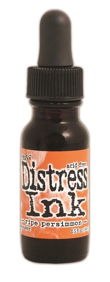 Uzupełniacz do poduszki z tuszem Distress Reinker - Ripe Persimmon 14 ml