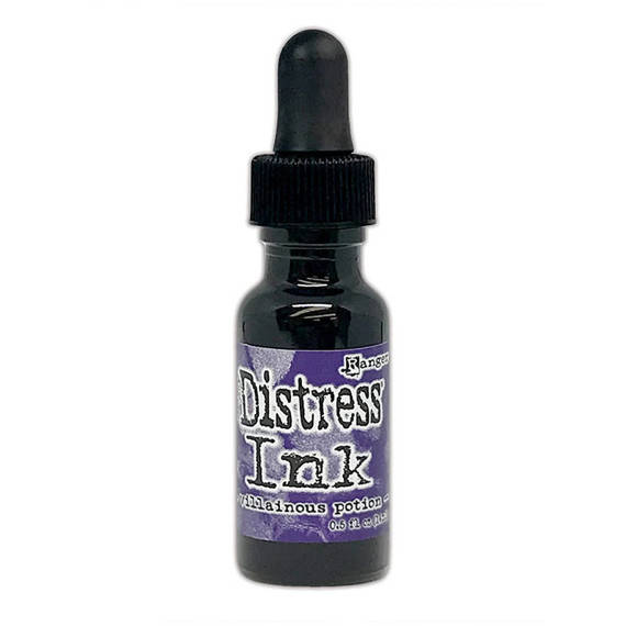 Uzupełniacz do poduszki z tuszem Distress Reinker - Villainous Potion 14 ml