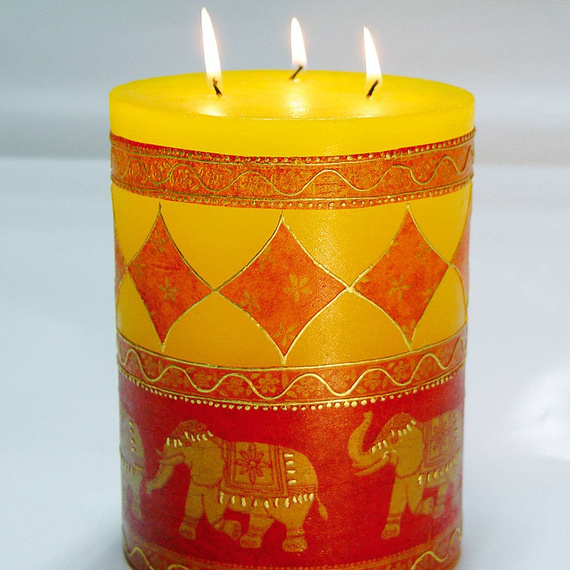 Wachs Pen - Viva Decor - fioletowy  wosk w pisaku do świec