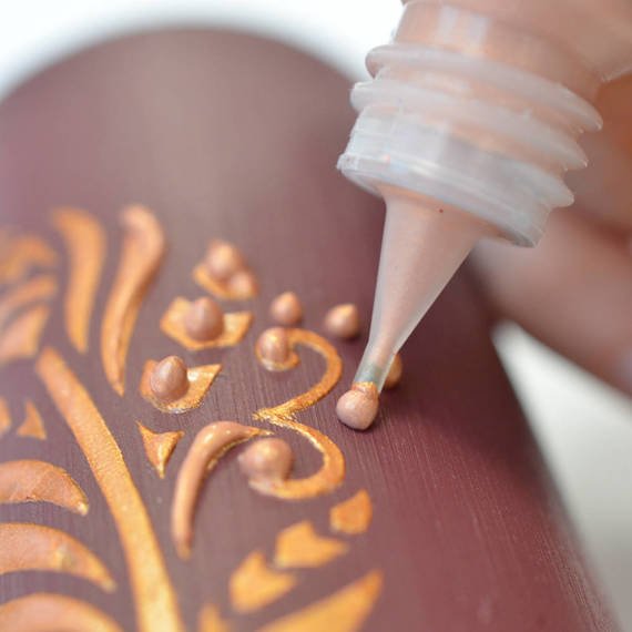 Wachs Pen - Viva Decor - turkusowy wosk w pisaku do świec