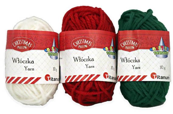 Włóczka Yarn 3x10g. - Christmas