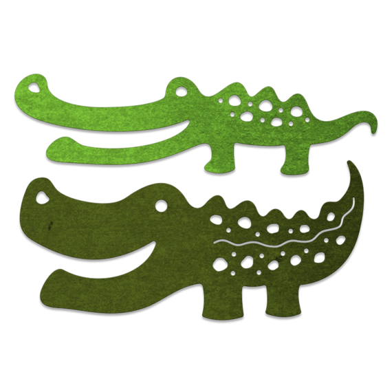 Wykrojnik - Cheery Lynn - Crocodiles - krokodyle