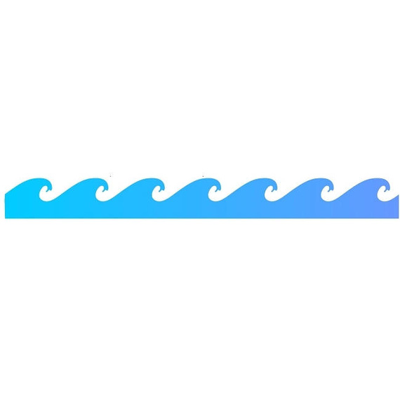 Wykrojnik - Cheery Lynn - Wave Edger B341 border fale