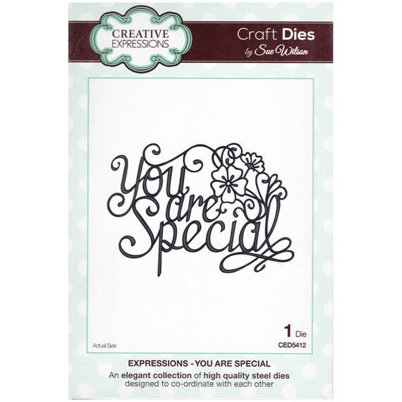 Wykrojnik - Creative Expressions - You are Special CED5412