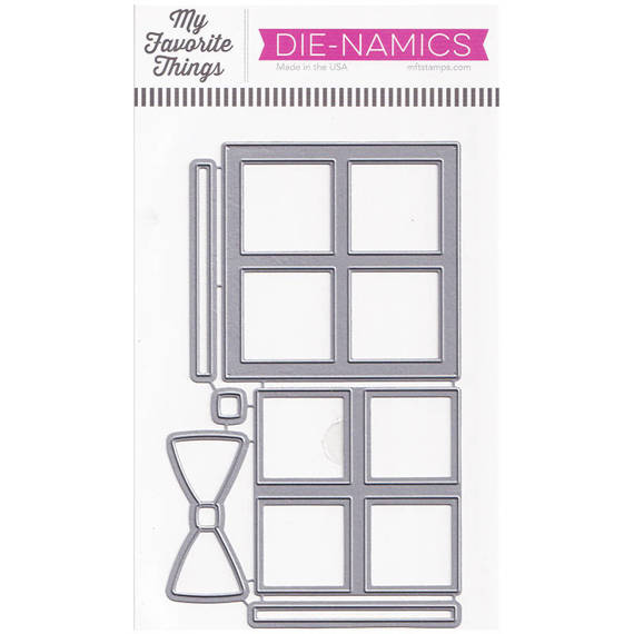 Wykrojnik - Die-namics - Gift Shaker Window & Frame prezent okno