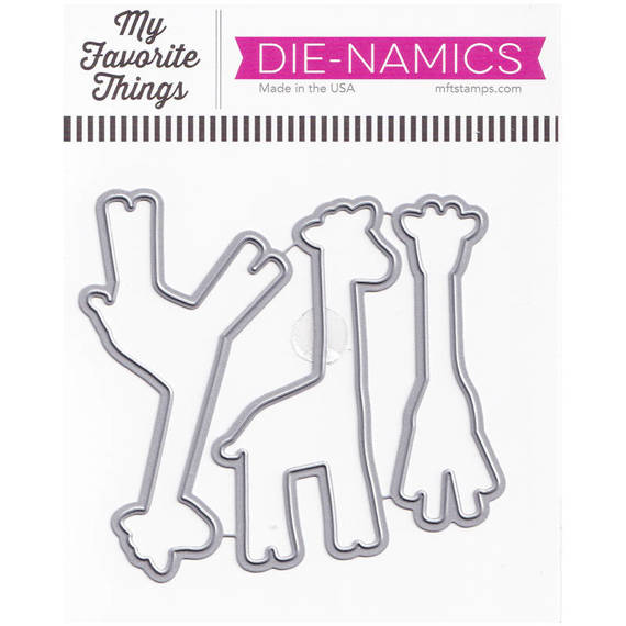 Wykrojnik - Die-namics - Playful Giraffes - żyrafy