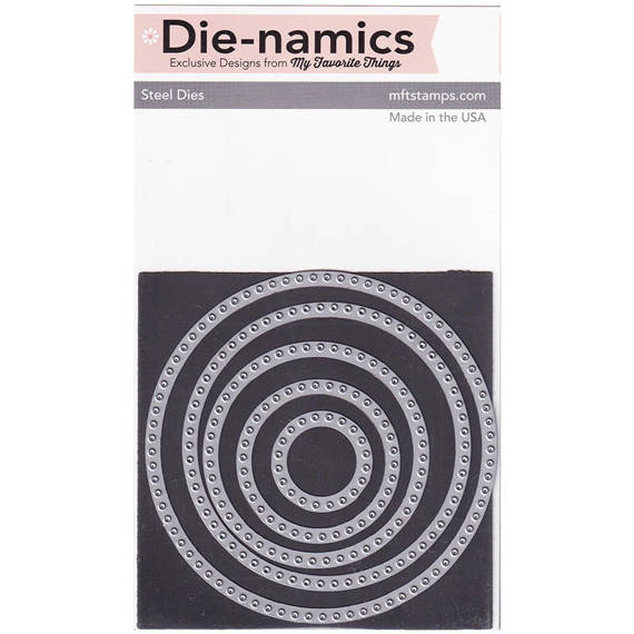 Wykrojnik - Die-namics - Stitchanle Dot Circle STAX 