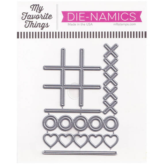 Wykrojnik - Die-namics - Tic Tac Toe / kółko i krzyżyk