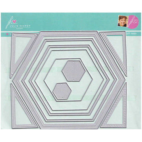 Wykrojnik - Julie Hickey - Hexagon plaster miodu