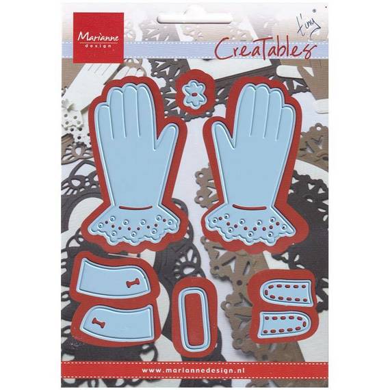 Wykrojnik - Marianne Design - Gloves LR0336 rękawiczki
