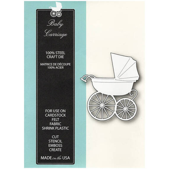 Wykrojnik - Memory Box - Baby Carriage wózek