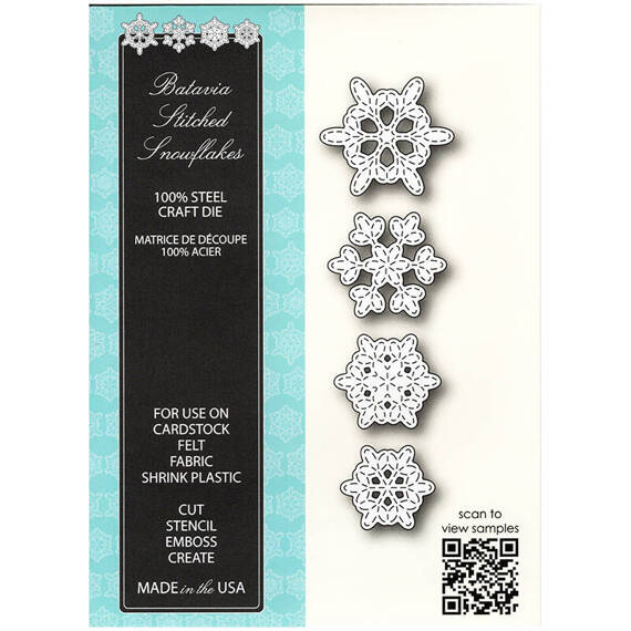 Wykrojnik - Memory Box - Batavia Stitched Snowflakes