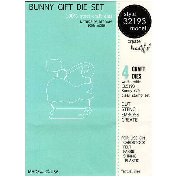 Wykrojnik - Memory Box - Bunny Gift