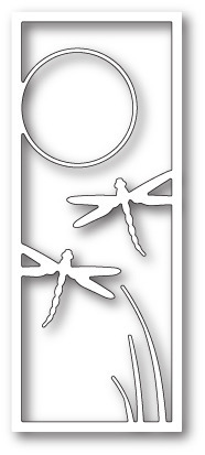 Wykrojnik - Memory Box - Dancing Dragonfly Collage - okienko ważki