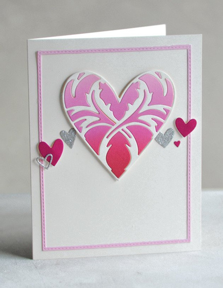 Wykrojnik - Memory Box - Enchanted Heart 99348 serce