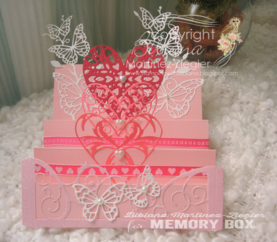 Wykrojnik - Memory Box - Enchanted Heart 99348 serce