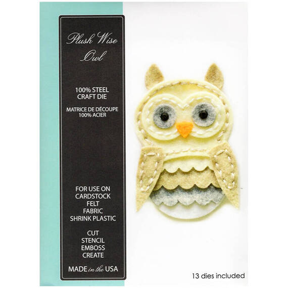 Wykrojnik - Memory Box - Plush Wise Owl - sowa