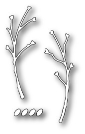 Wykrojnik - Memory Box - Viburnum Seed Branches 99375 gałązki