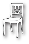 Wykrojnik - Poppystamps - Formal Chair / krzesło