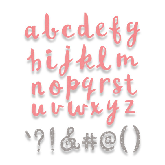 Wykrojnik Sizzix Bigz XL - Alphabet - alfabet, litery