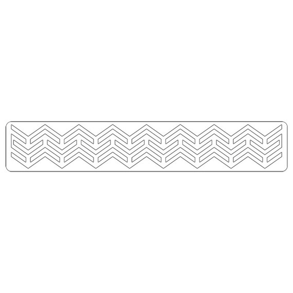 Wykrojnik Sizzix Decorative Strip 658786 Chevron Border - zygzak