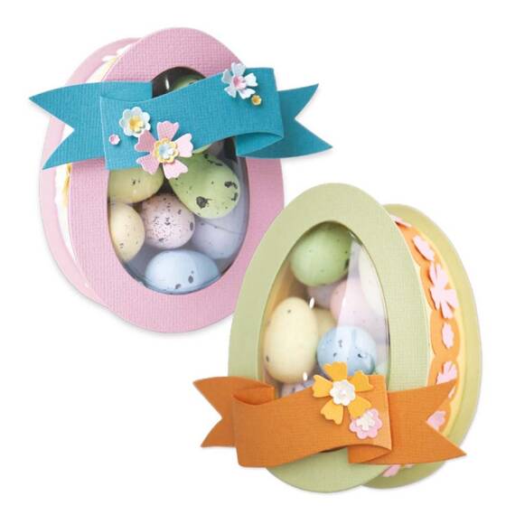 Wykrojnik Sizzix Thinlits - Easter Egg Box pudełko jajko