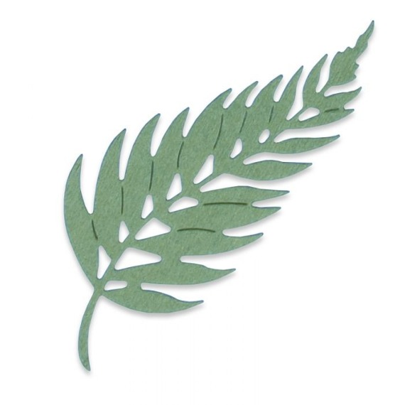 Wykrojnik Sizzix Thinlits - Elegant Leaf - elegancki liść