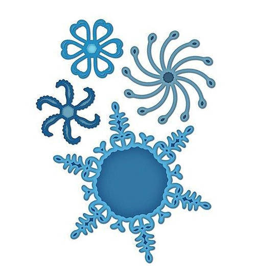 Wykrojnik - Spellbinders - Snowflake - śnieżynka
