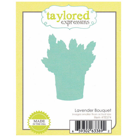 Wykrojnik - Taylored Expressions - Lavender Bouquet - bukiet lawenda