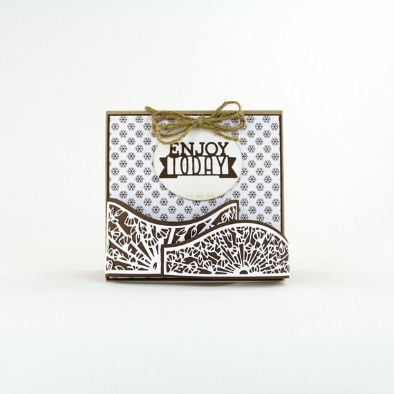Wykrojnik - Tonic Studios - Window Box Buttercup Sunburst