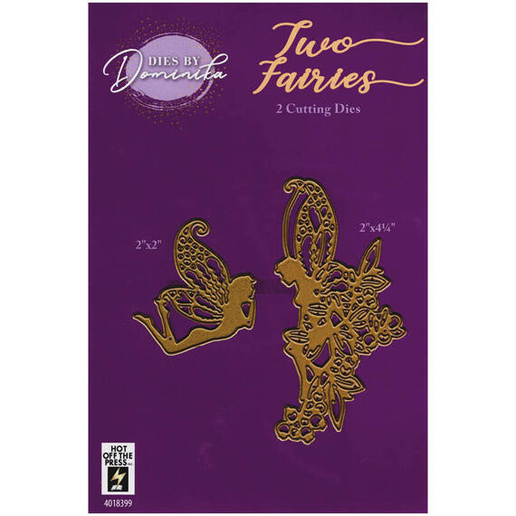 Wykrojnik do papieru - Hot Off The Press - Two Fairies wróżki