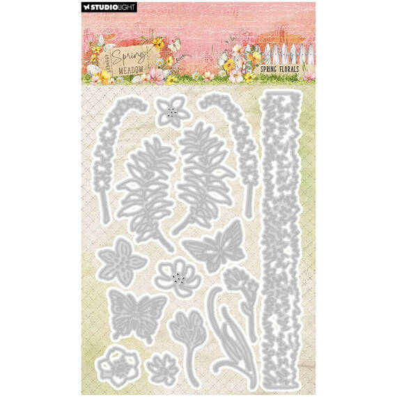 Wykrojnik do papieru - StudioLight - Florals Spring Meadow