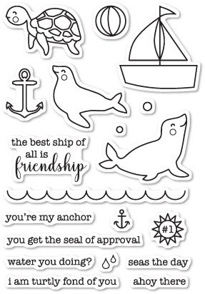 Wykrojnik+stempel - Memory Box - Seal of Approval