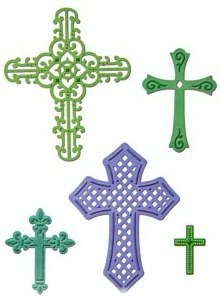 Wykrojniki - Spellbinders - Crosses Two S5-093 krzyże