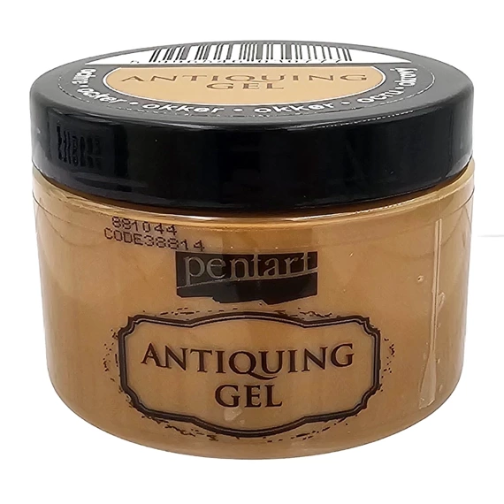 Żel postarzający - antiquing gel Pentart - ochra / okker 150ml