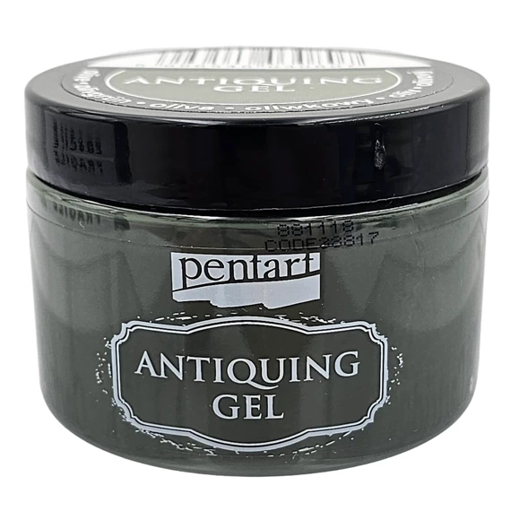 Żel postarzający - antiquing gel Pentart - oliwka / olive 150ml