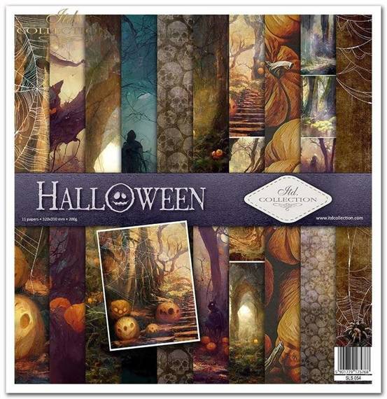Zestaw papierów 30x30 - Itd Collection - Halloween