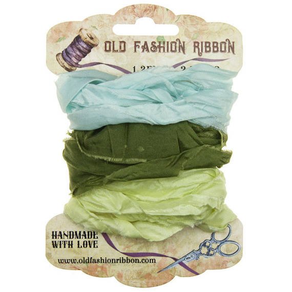 Zestaw wstążek vintage old fashion ribbon