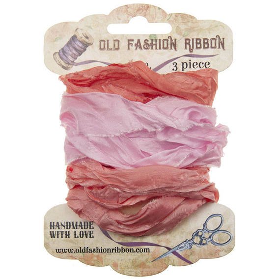 Zestaw wstążek vintage old fashion ribbon