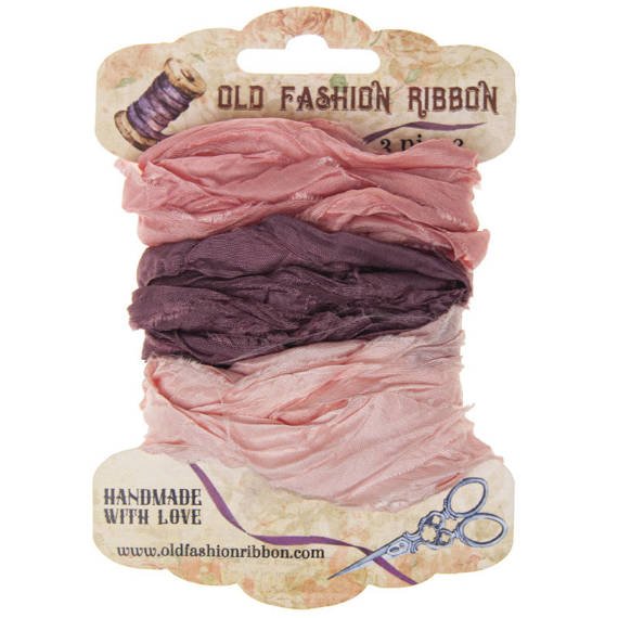 Zestaw wstążek vintage old fashion ribbon