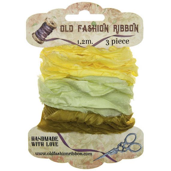 Zestaw wstążek vintage old fashion ribbon