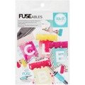 FUSEables Banner & Cupcake - We r memory - elementy do zrobienia girlandy i ozdób na babeczki