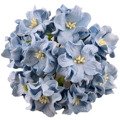 Gardenie - niebieskie 35 mm - 5szt