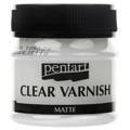 Lakier szybkoschnący Clear Varnish rozpuszczalnikowy matowy/matte 50ml - Pentart