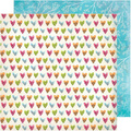 Papier 30x30 - American Crafts - Field Notes - Happy Heart