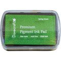 Poduszka z tuszem pigmentowym - Spring Green - Dovecraft
