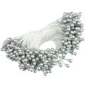 Pręciki perłowe srebrne - 160szt
